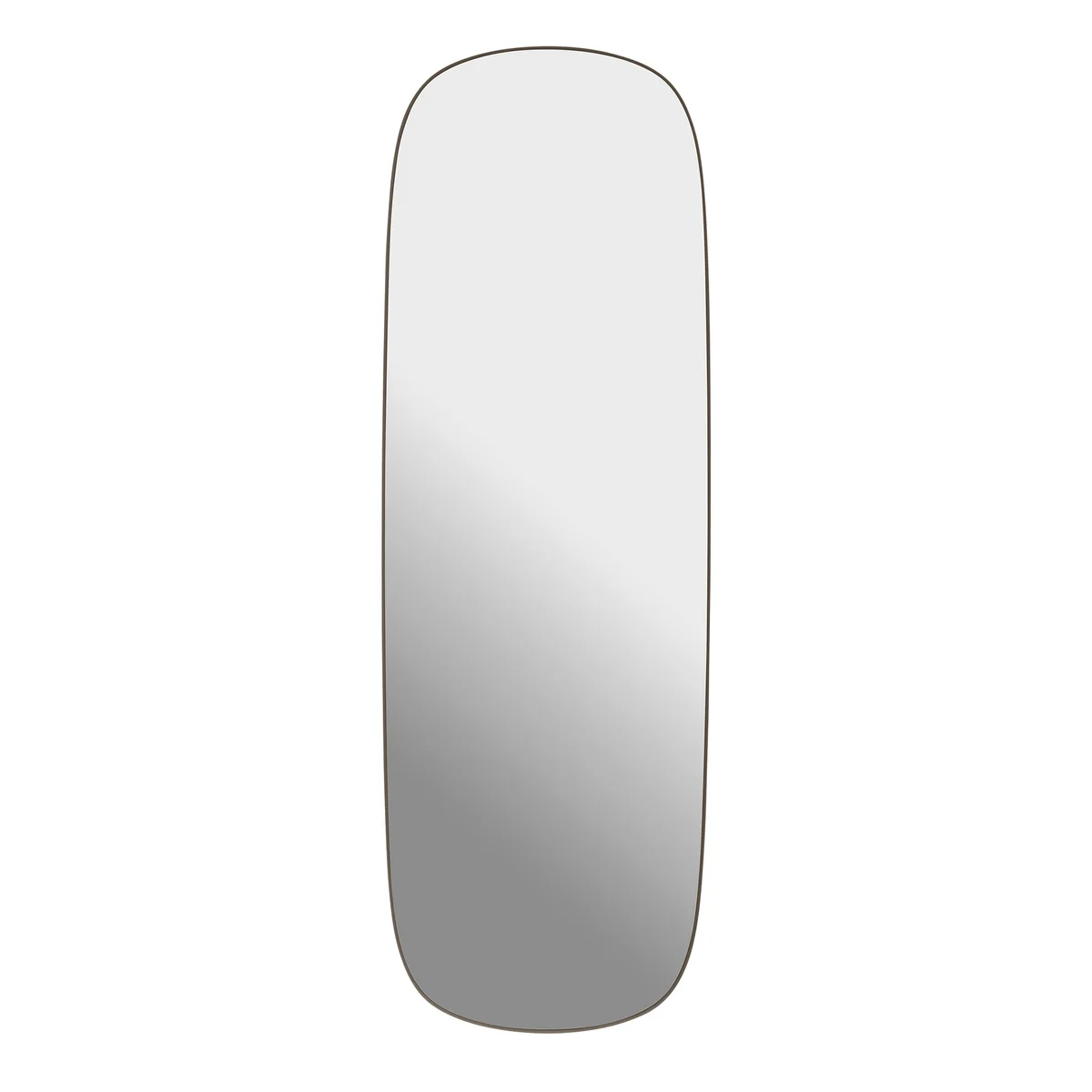 Muuto - Framed Mirror, 150 x 50 cm, taupe / verre transparent Muuto - Framed Mirror, 150 x 50 cm, taupe / verre transparent