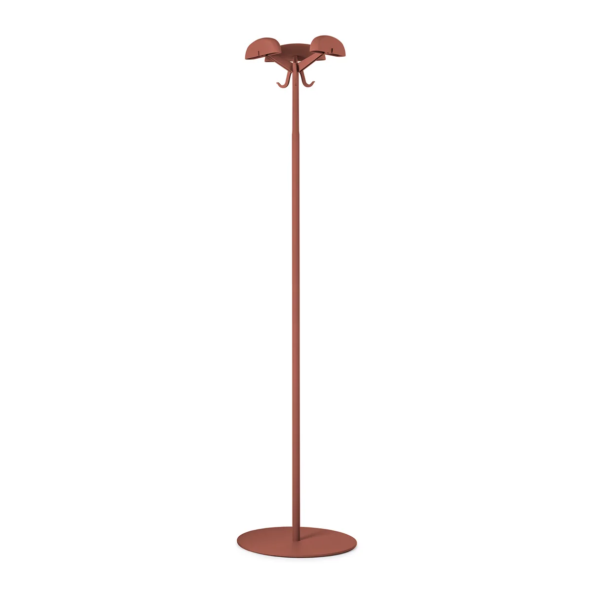 Kartell - Alta Tensione Portemanteau, mat burgundy Kartell - Alta Tensione Portemanteau, mat burgundy
