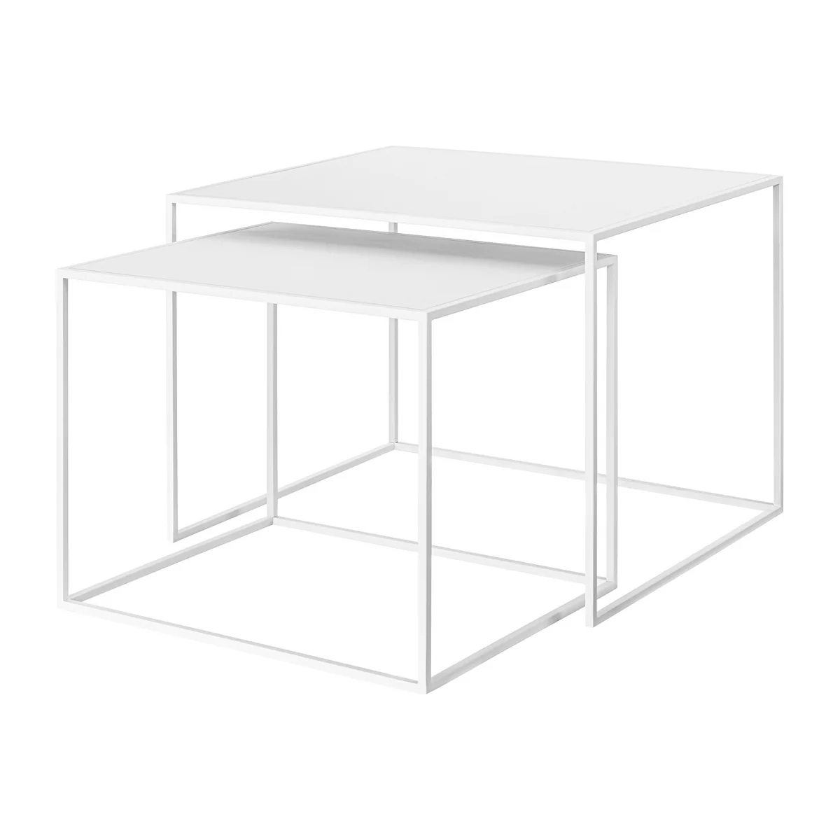 Blomus - Fera Table d'appoint, L, blanc (set de 2) Blomus - Fera Table d'appoint, L, blanc (set de 2)