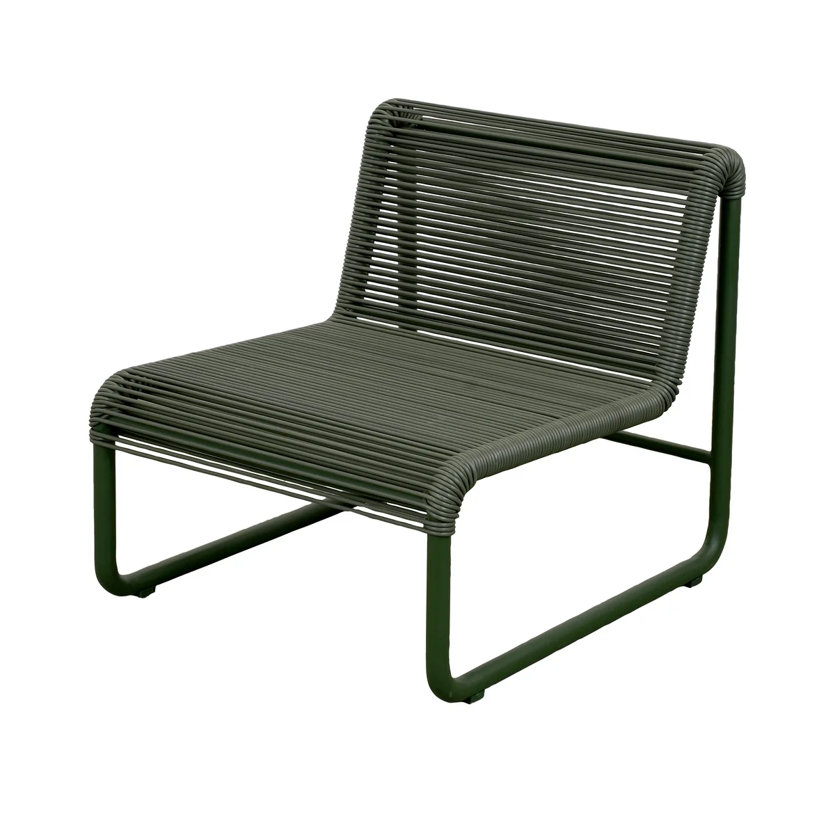 Cane-line - Al Dente Fauteuil de salon, vert foncé Cane-line - Al Dente Fauteuil de salon, vert foncé