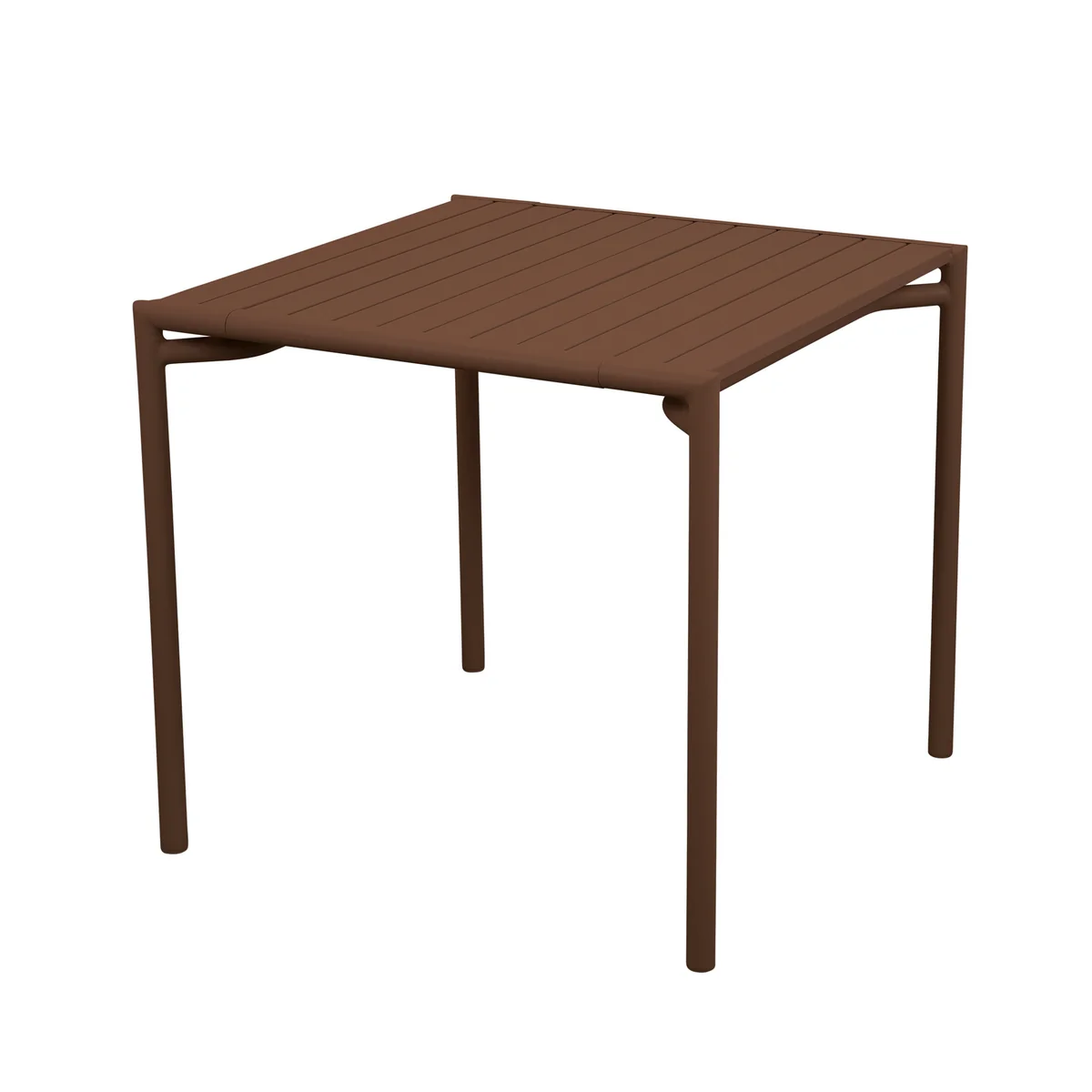 Cane-line - Bliss Table de salle à manger, 80 x 80 cm, desert red