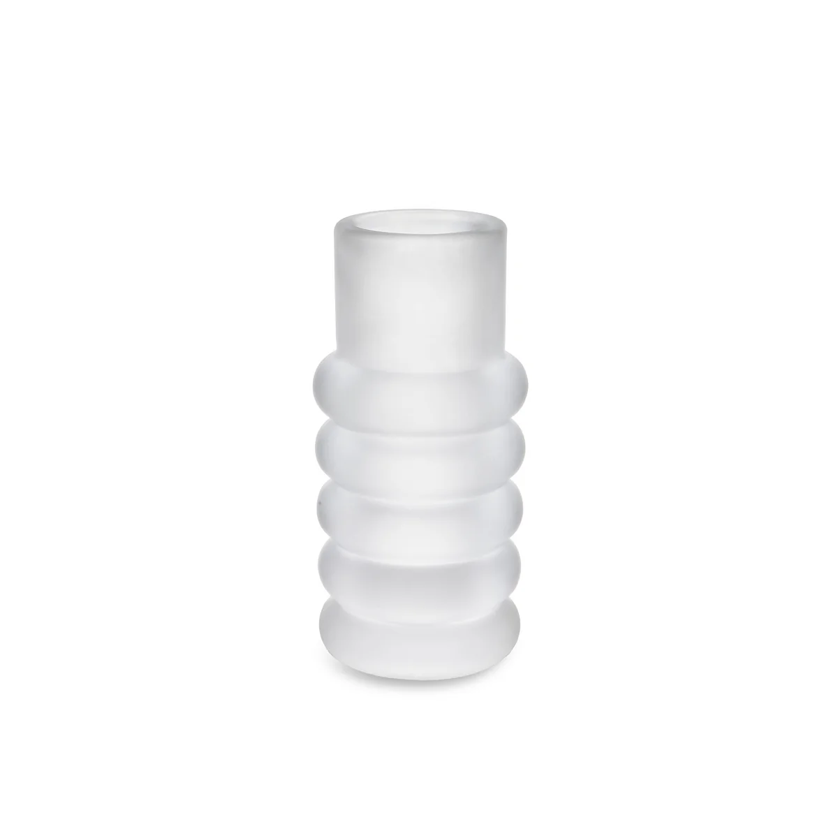Tom Dixon - Press Vase Stem, verre laiteux