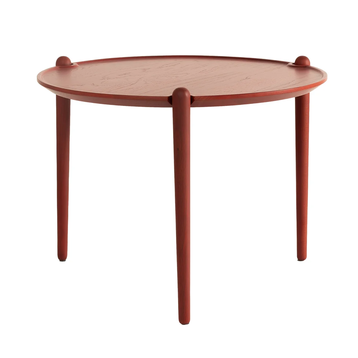 Design House Stockholm - Aria Table d'appoint high, Ø 60 x 46 cm, rouge Design House Stockholm - Aria Table d'appoint high, Ø 60 x 46 cm, rouge