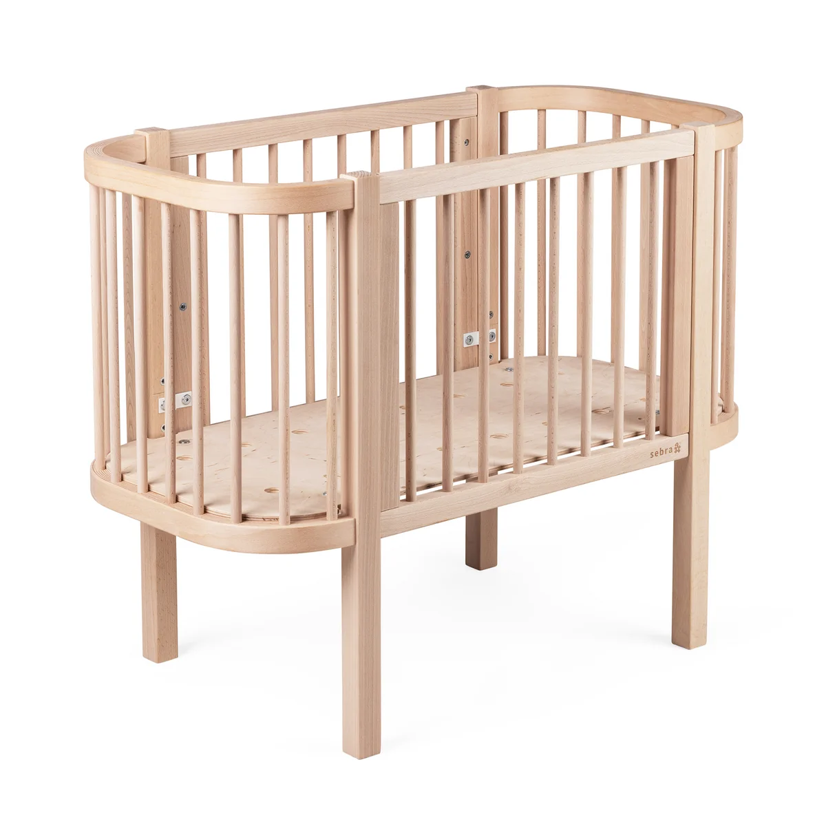 Sebra - Lit de bébé, édition en bois