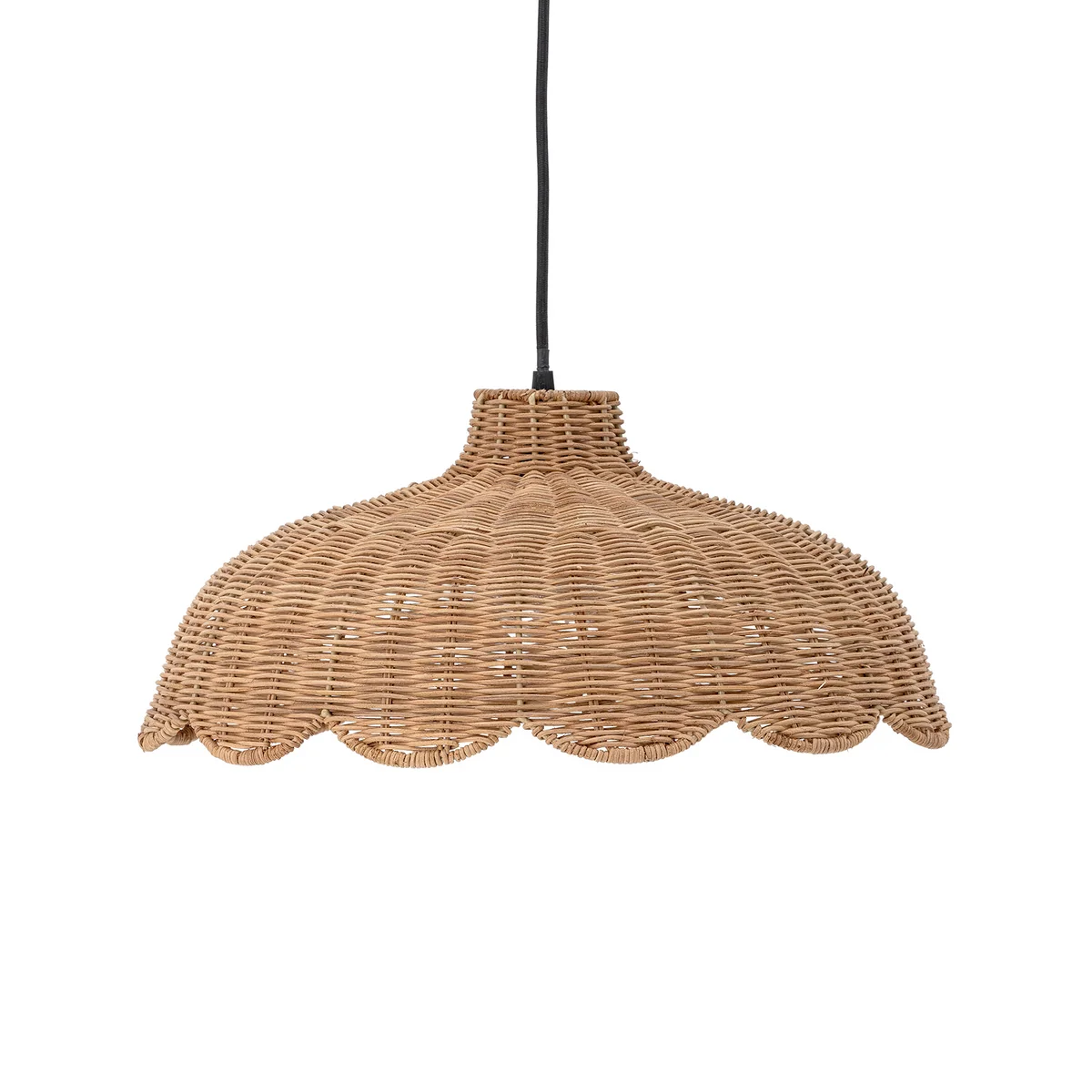 Bloomingville - Pittu Lampe suspendue, Ø 42 x H 20 cm, rotin
