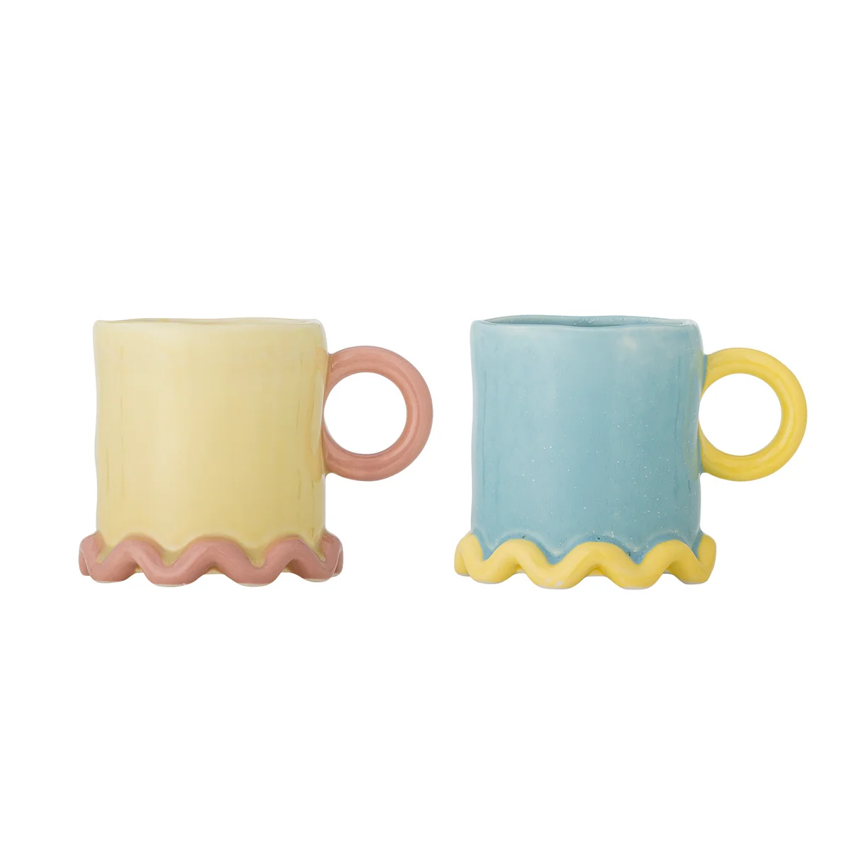 Bloomingville - Polly gobelet, 350 ml, multi (set de 2) Bloomingville - Polly gobelet, 350 ml, multi (set de 2)