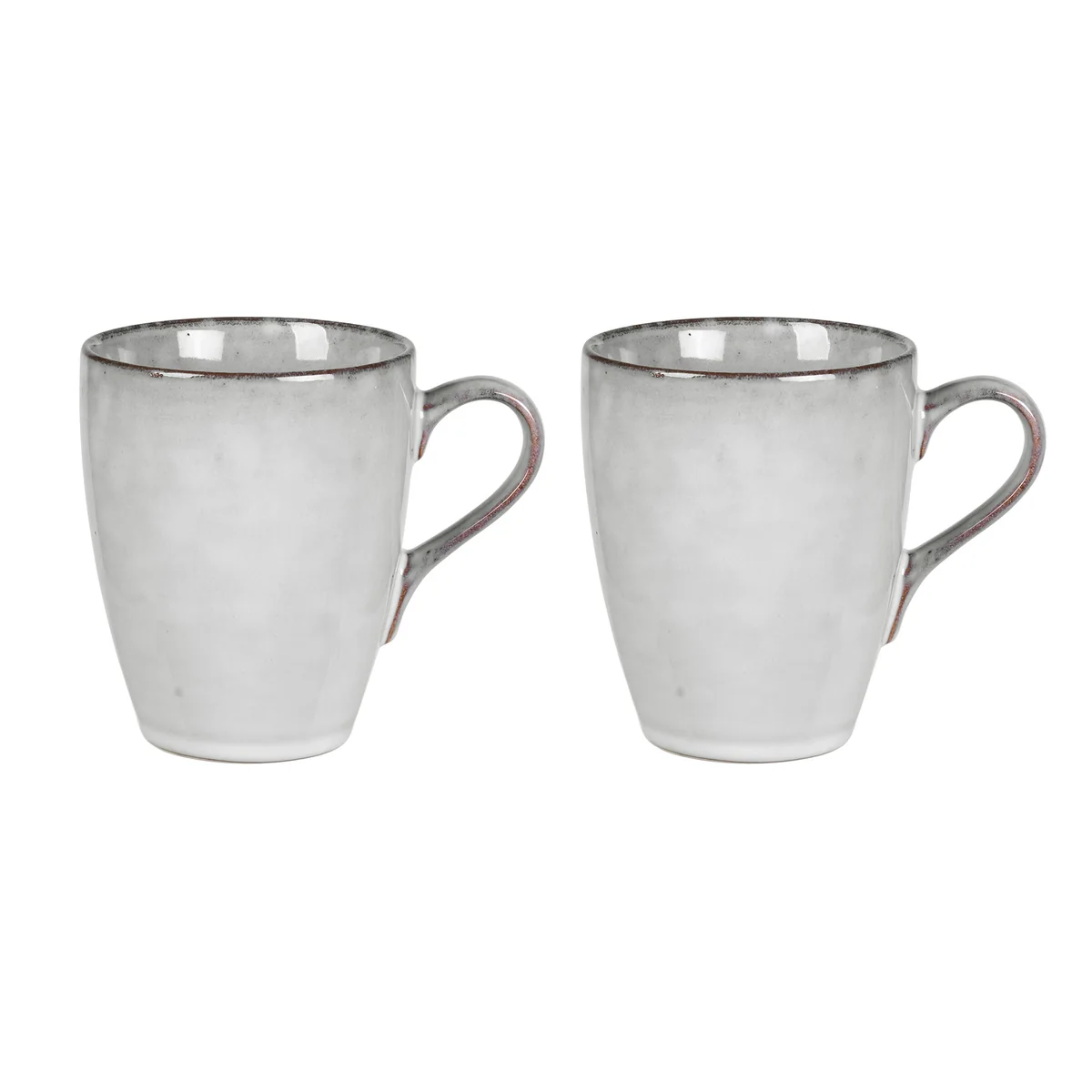 Broste Copenhagen - Grand gobelet « Nordic Sand » 40 cl (lot de 2)