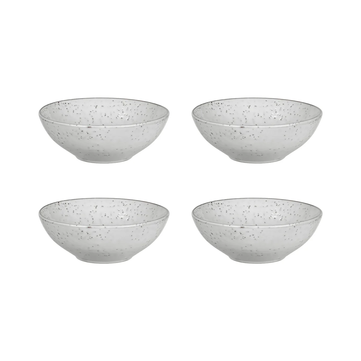 Broste Copenhagen - Bol « Nordic Sand », Ø 17 x H 6 cm (lot de 4)