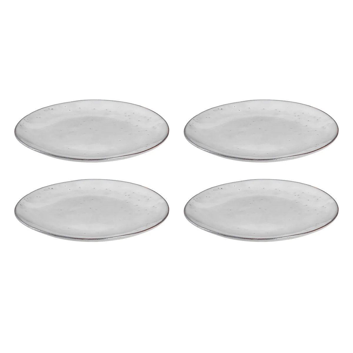 Broste Copenhagen - Assiettes plates « Nordic Sand », Ø 26 x H 2,5 cm (lot de 4) Broste Copenhagen - Assiettes plates « Nordic Sand », Ø 26 x H 2,5 cm (lot de 4)