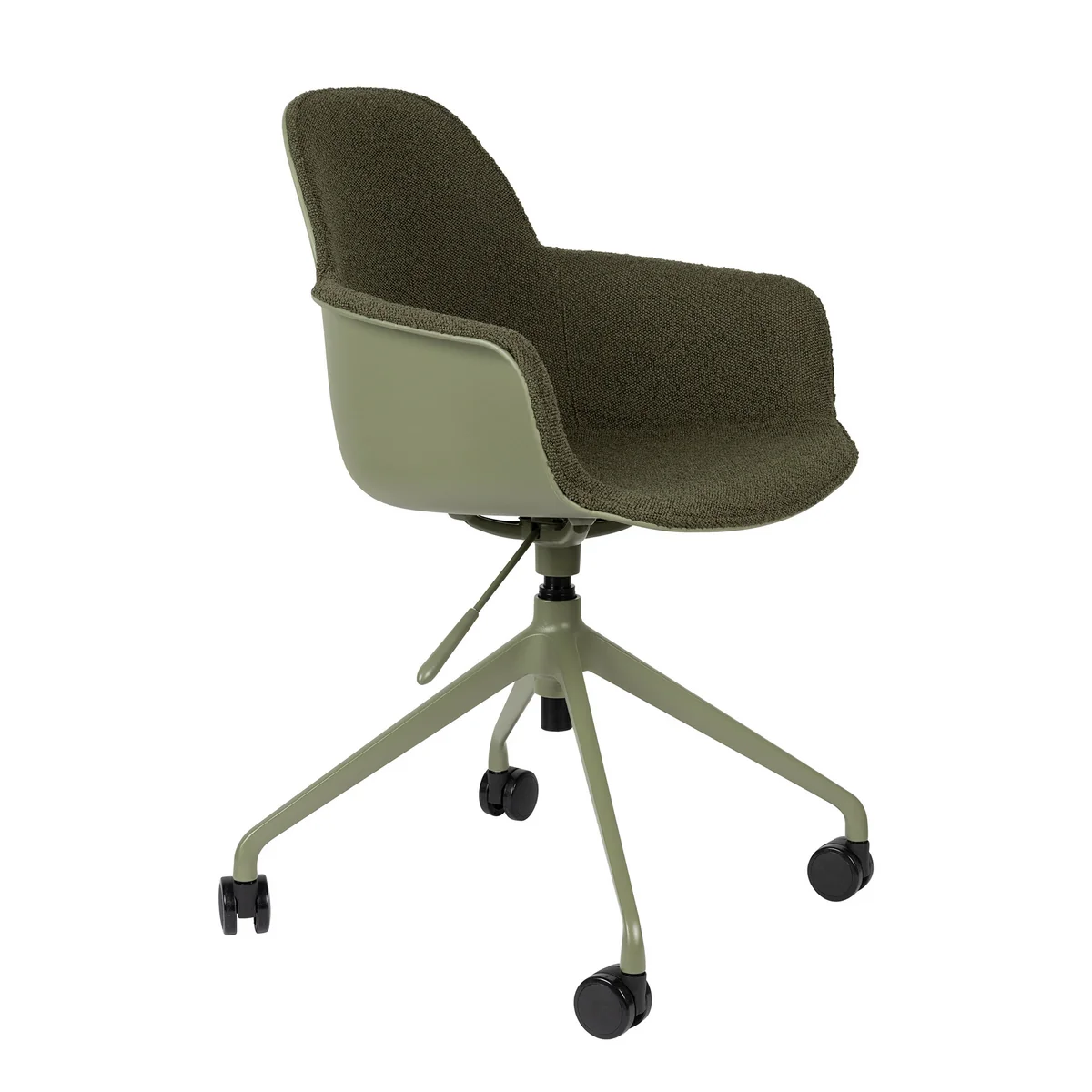 Zuiver - Albert Kuip Chaise de bureau à accoudoirs, vert Zuiver - Albert Kuip Chaise de bureau à accoudoirs, vert