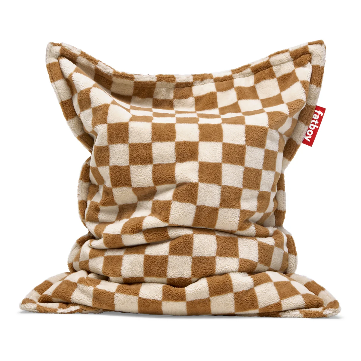 Fatboy - Pouf Original Slim Teddy, couleur amande crème Fatboy - Pouf Original Slim Teddy, couleur amande crème