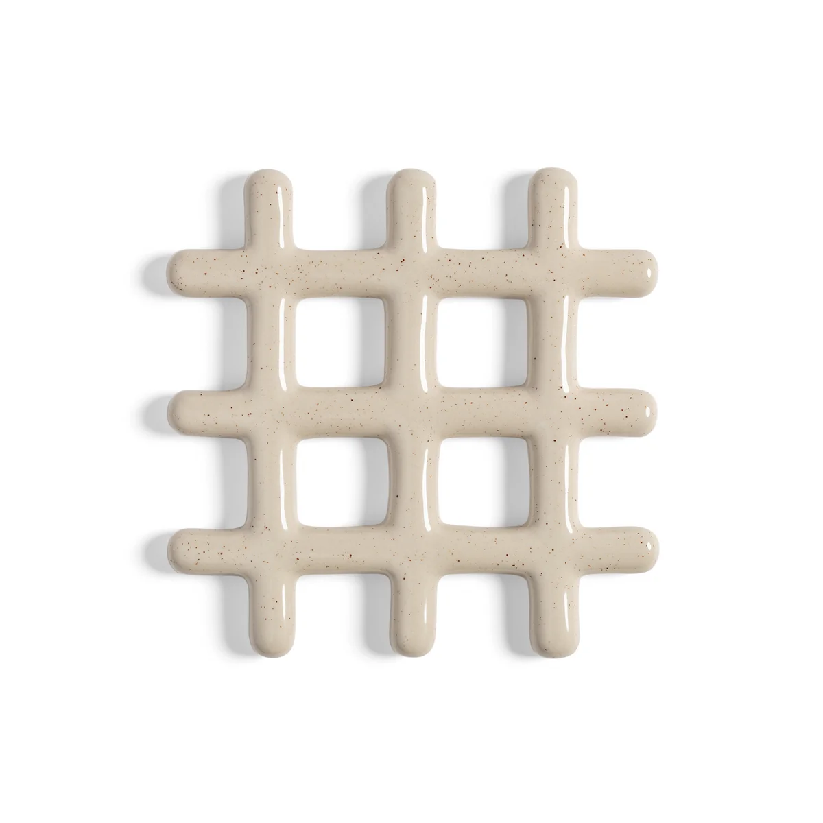 & klevering - Sous-verre « Trivet », beige & klevering - Sous-verre « Trivet », beige