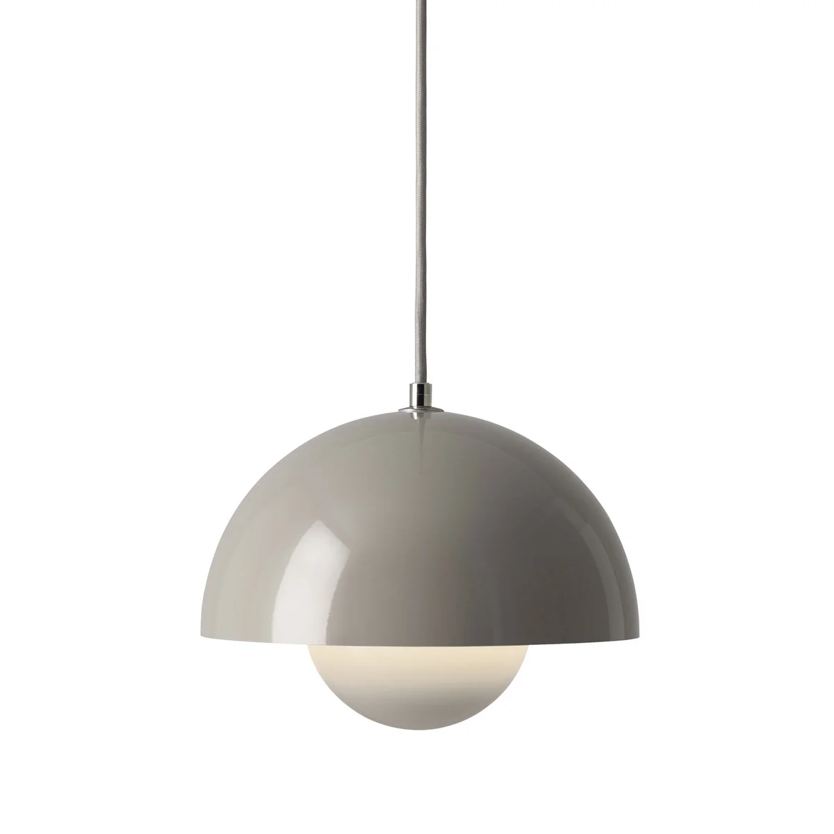& Tradition - FlowerPot Lampe suspendue VP1, gris-beige & Tradition - FlowerPot Lampe suspendue VP1, gris-beige
