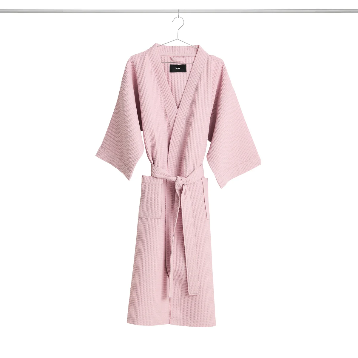 HAY - Peignoir « Waffle », rose vif