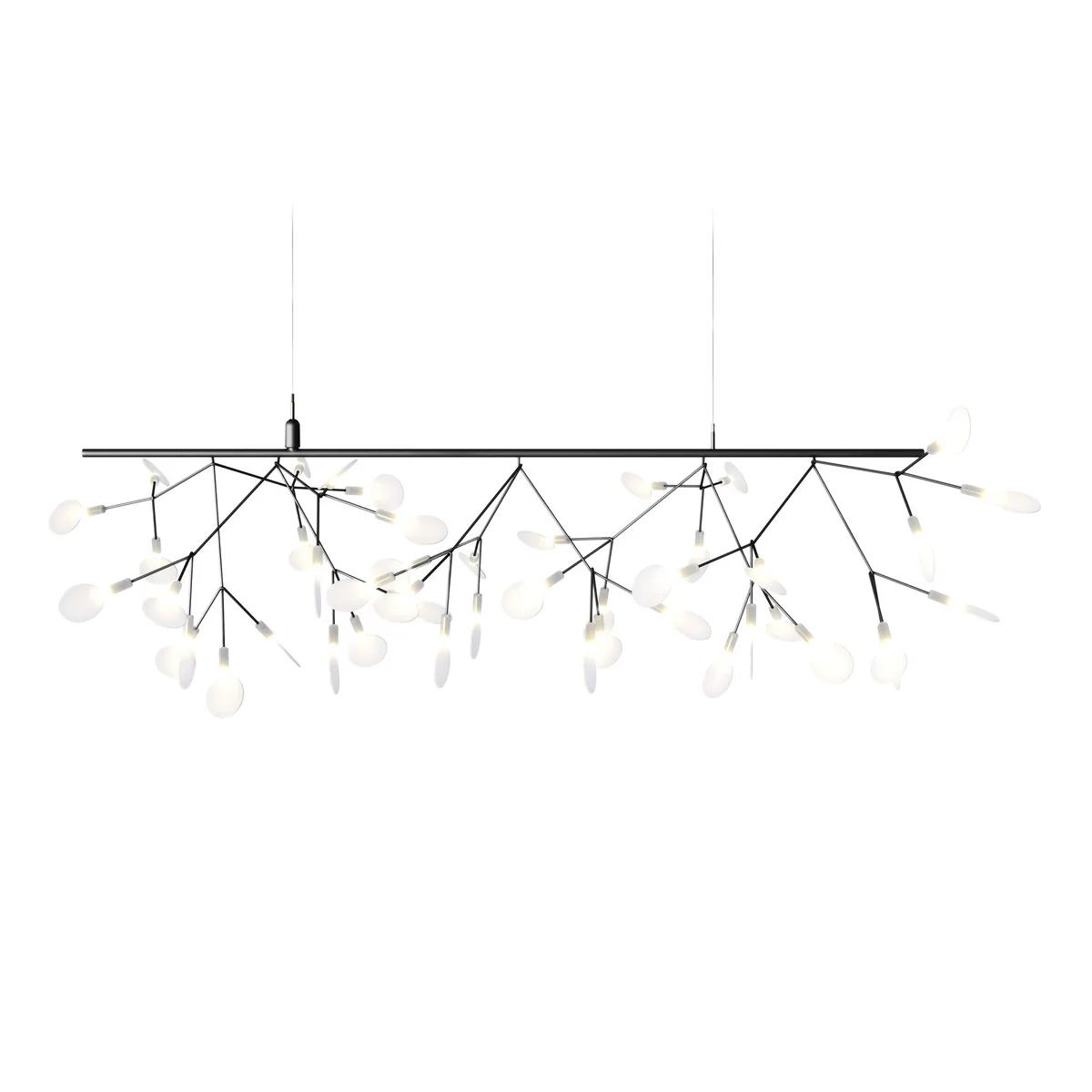 Moooi - Suspension Heracleum III Linear, nickel Moooi - Suspension Heracleum III Linear, nickel