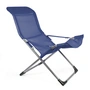 Fiam - Chaise Fiesta, aluminium bleu foncé