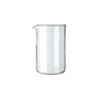Alessi - Récipient en verre de rechange pour la cafetière « 9094 » 3 tasses