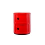 Kartell - Componibili 4966 , rouge