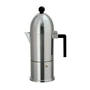 A di Alessi - La Cupola Machine à espresso 9095, 15 cl, noir alu