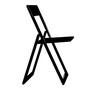 Magis - Chaise pliante Aviva, noir