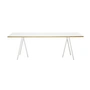HAY - Table Loop Stand, 160, blanc