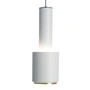 Artek - A 110 grenade à main, lampe à suspension, blanc / laiton