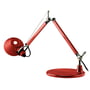 Artemide - Tolomeo Micro Lampe de table, rouge