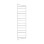 String - Echelle murale pour étagère String 75 x 20 cm, gris