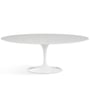 Knoll - Saarinen Tulip Table de salle à manger ovale Ø 198 cm, blanc