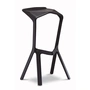 Plank - Miura Stool, noir (RAL 9005)