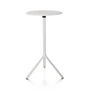 Plank - Miura Table, hauteur 109 cm, blanc (RAL 9010)