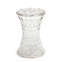 Kartell - Table d'appoint et tabouret Stone, transparent