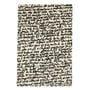 nanimarquina - Tapis Black on white « Manuscrit » 200 x 300 cm