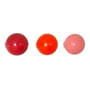 Vitra - Coat Dots , rouge (set de 3)