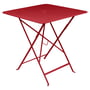 Fermob - Bistro Table pliante, 71 x 71, rouge coquelicot
