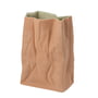 Rosenthal - Vase sac en papier, 28 cm, marron clair