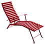Fermob - Bistro Chaise longue, rouge coquelicot