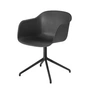Muuto - Fiber Chair Swivel Base , noir