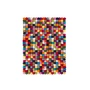 myfelt - Lotte Tapis de boules de feutre, 70 × 100 cm