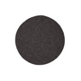 myfelt - Hugo Tapis de boules de feutre, Ø 90 cm, anthracite