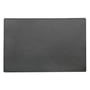 LindDNA - Sous-main Work Mat Square XXL 54 x 74 cm, Cloud anthracite/anthracite