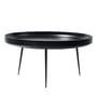 Mater - Bowl Table XL, Ø 75 x H 38 cm, noir