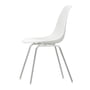 Vitra - Eames Plastic Side Chair DSX, chromé / blanc (patins en feutre blanc)