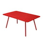 Fermob - Luxembourg Table, rectangulaire, 165 x 100 cm, rouge coquelicot