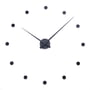 Radius Design - Horloge murale Flexible, noir