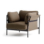 Hay - Fauteuil Can, noir / Canvas Army