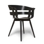 Design House Stockholm - Wick Chair Wood, chêne noir