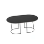 Muuto - Airy table de salon, moyen, noir