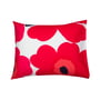 Marimekko - Unikko Taie d'oreiller 65 x 65 cm, rouge / blanc