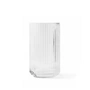 Lyngby Porcelæn - Vase en verre, H 15,5 cm, transparent